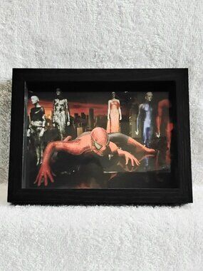 3/$30 5" x 7" Framed Spider-Man Spidey-Wear Custom Pic!!